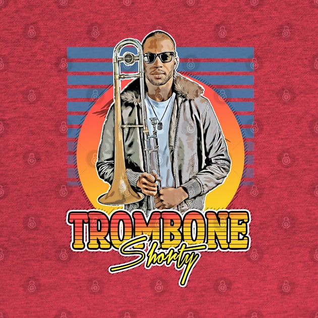 trombone shorty style flyer vintage by Now and Forever